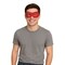 12 Pack Bulk Red Fabric Hero Mask Spirit Colors & Halloween Fun